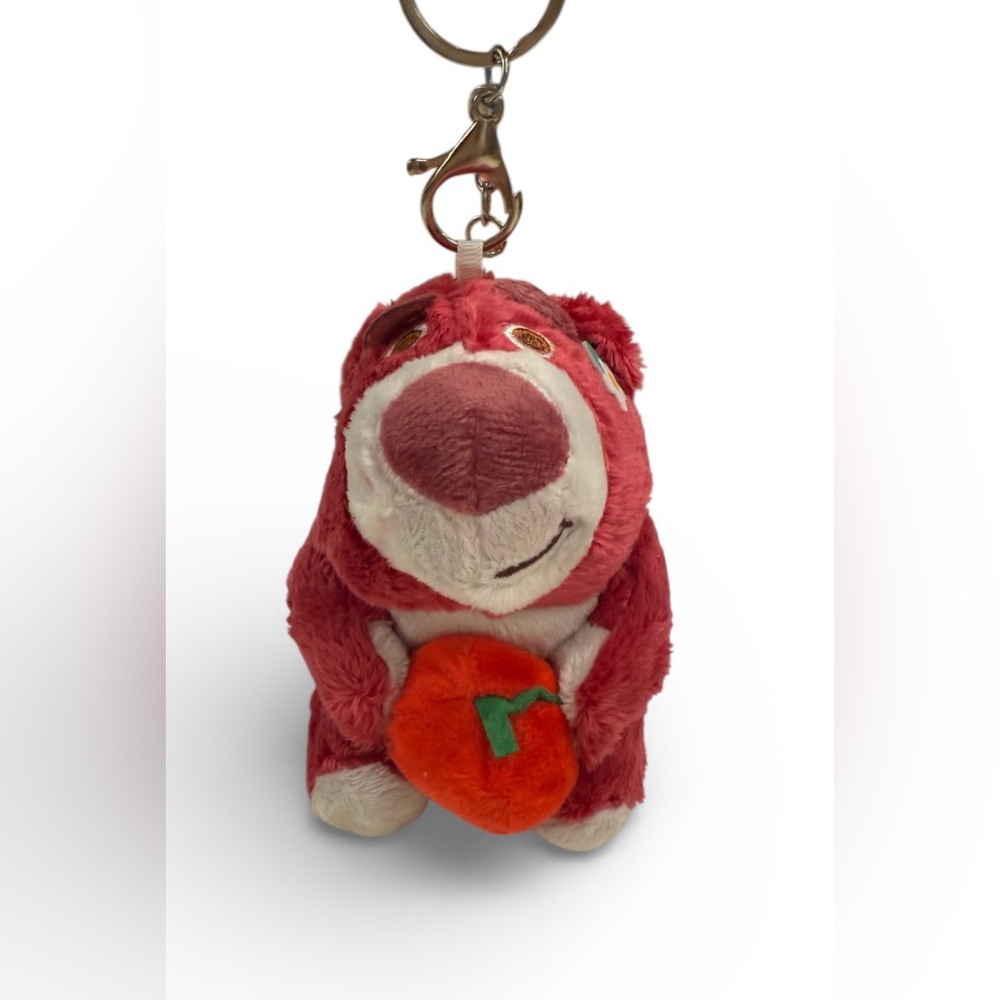 Inspired Lotso Bear Plush Keychain - New